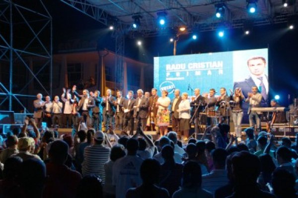 Independentul Radu şi-a lansat candidatura, în ciuda cenzurii impuse de Tusac